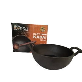 Boche Cast Iron Kadai 10" | 3 Ltr. | 3.5kg